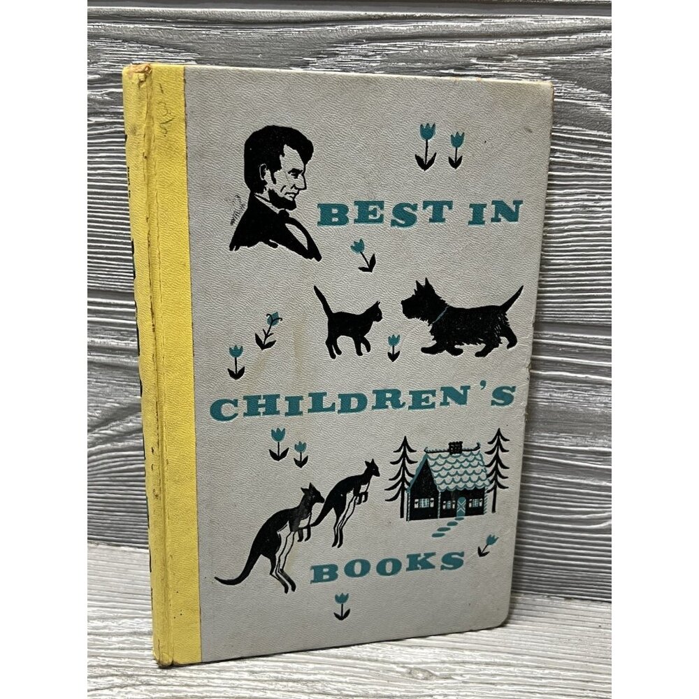 Best In Children's Books Vintage 1957 Hardcover Stories Retro Reading